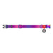 Nylon dog collar with QR code WAUDOG 15 mm wide 25-35 cm long purple - Walking and transportation<<<Pets<<<InnproXML
