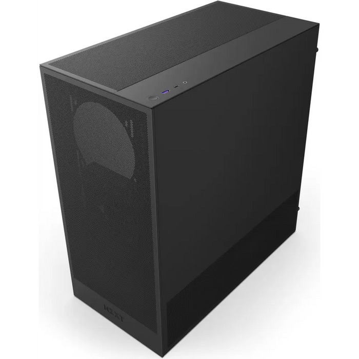 NZXT H5 Flow 2024 Black Mid-Tower Case - Кутии за компютри<<<Компютърни компоненти<<<ValiAPI&&&Компютър Мрежи и