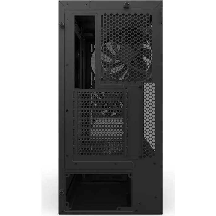 NZXT H5 Flow 2024 Black Mid-Tower Case - Кутии за компютри<<<Компютърни компоненти<<<ValiAPI&&&Компютър Мрежи и