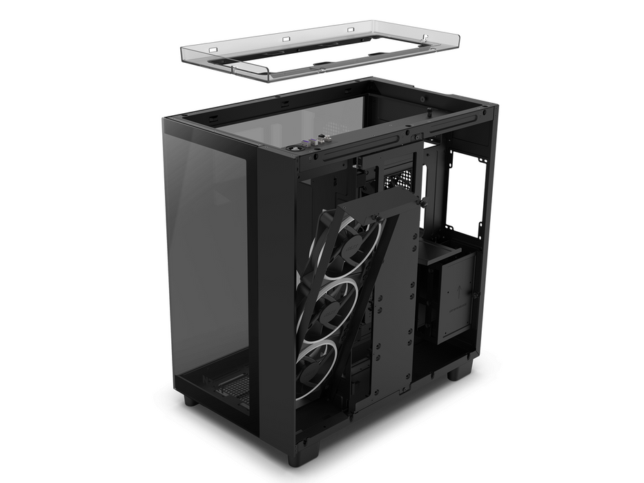 NZXT H9 Elite Matte Black Case - Кутии за компютри<<<Компютърни компоненти<<<ValiAPI&&&Системни Единици<<<Компютър