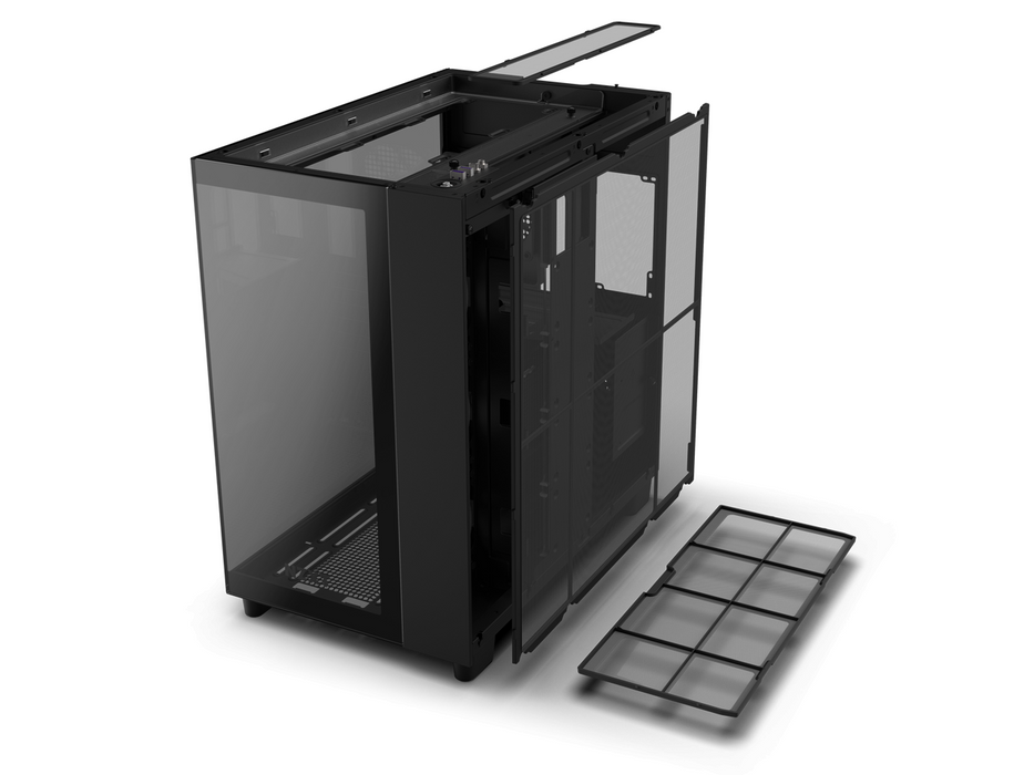 NZXT H9 Elite Matte Black Case - Кутии за компютри<<<Компютърни компоненти<<<ValiAPI&&&Системни Единици<<<Компютър