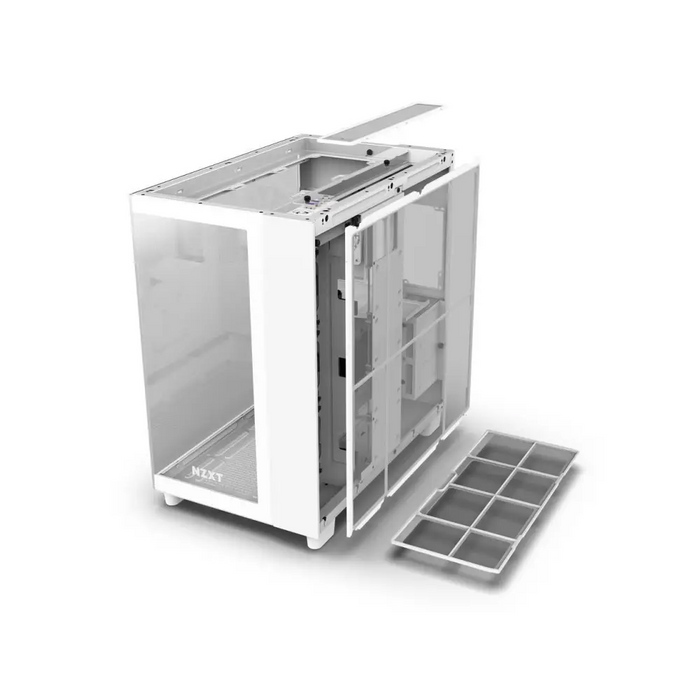 NZXT H9 Elite Matte White Case - Кутии за компютри<<<Компютърни компоненти<<<ValiAPI&&&Системни Единици<<<Компютър