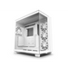 NZXT H9 Flow Matte White Case - Кутии за компютри<<<Компютърни компоненти<<<ValiAPI&&&Компютър Мрежи и