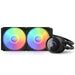 NZXT Kraken 240 RGB Processor All-in-one liquid cooler 12 cm Black 1 pc(s) - Охладители за процесори<<<Компютърни