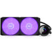 NZXT Kraken 280 RGB Processor All-in-one liquid cooler 14 cm Black 1 pc(s) - Охладители за процесори<<<Компютърни