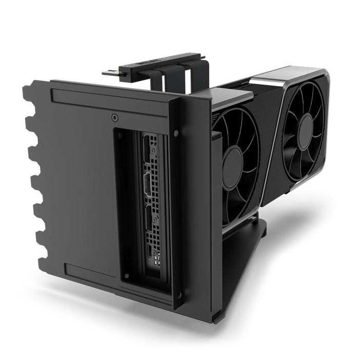 Bracket and cable NZXT H7 Vertical GPU Mounting Kit, for vertical mounting of a video card, Black