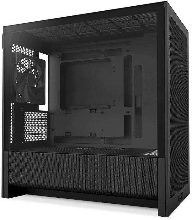 NZXT H3 Flow 2025 Micro-ATX Tower Case - Black