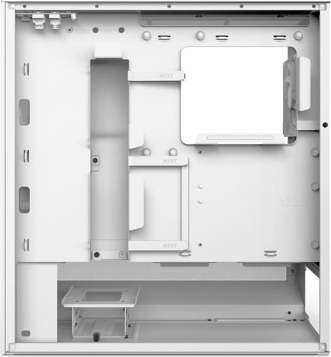 NZXT H5 Flow 2024 White Mid-Tower Case
