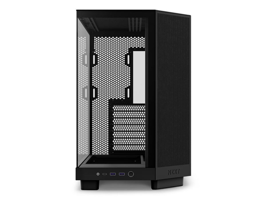 NZXT H6 Flow Matte Black Case - Middle Tower