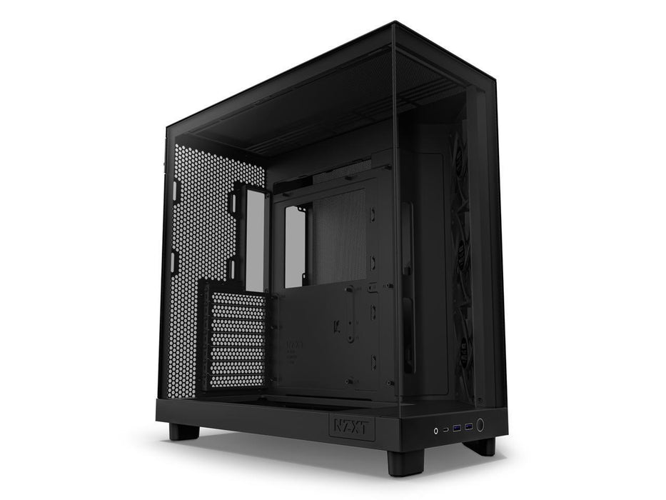 NZXT H6 Flow Matte Black Case - Middle Tower