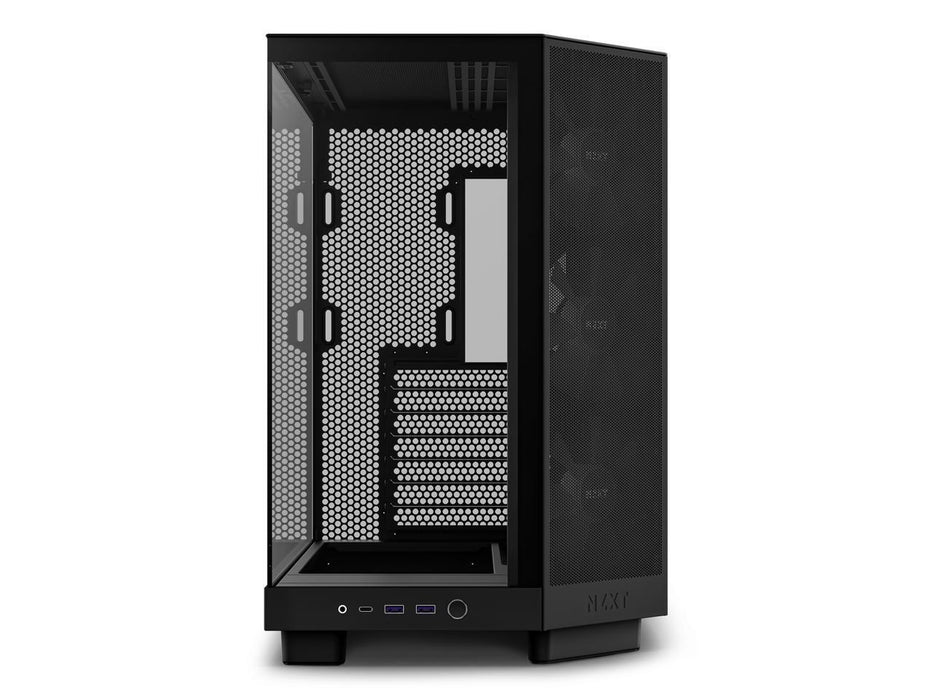 NZXT H6 Flow RGB Matte Black Case - Middle Tower