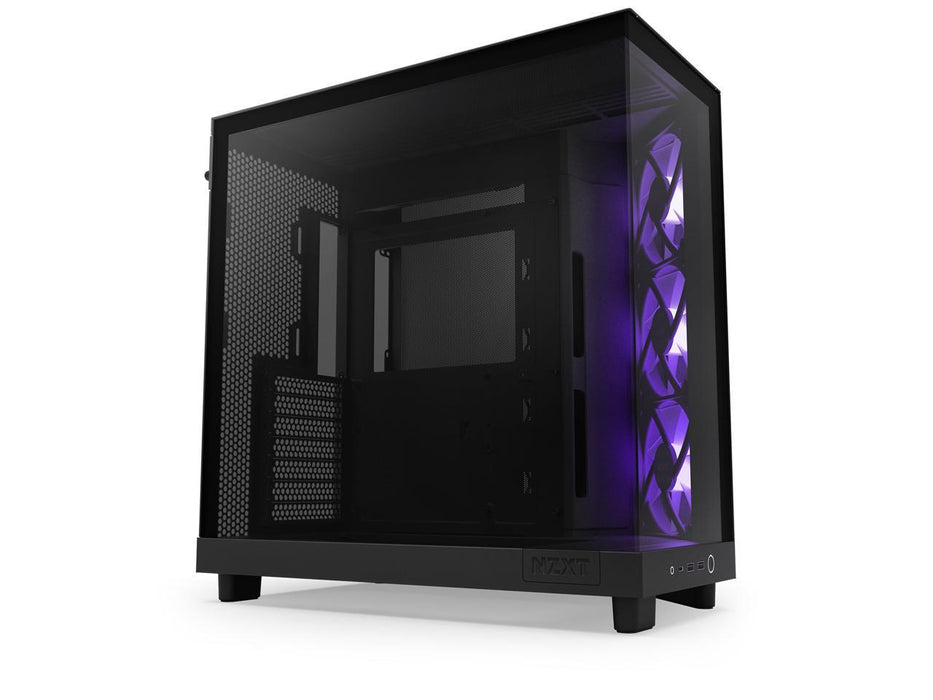 NZXT H6 Flow RGB Matte Black Case - Middle Tower