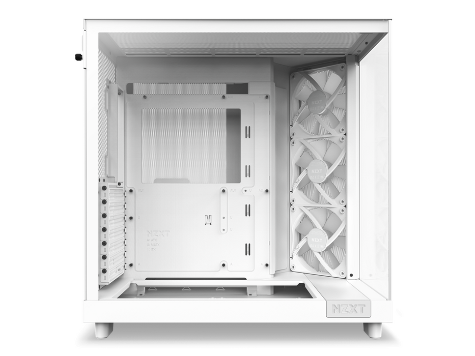 NZXT H6 Flow RGB Matte White Case - Middle Tower