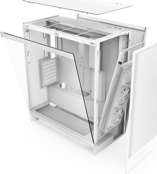 NZXT H7 Flow RGB 2024 Edition Box - White