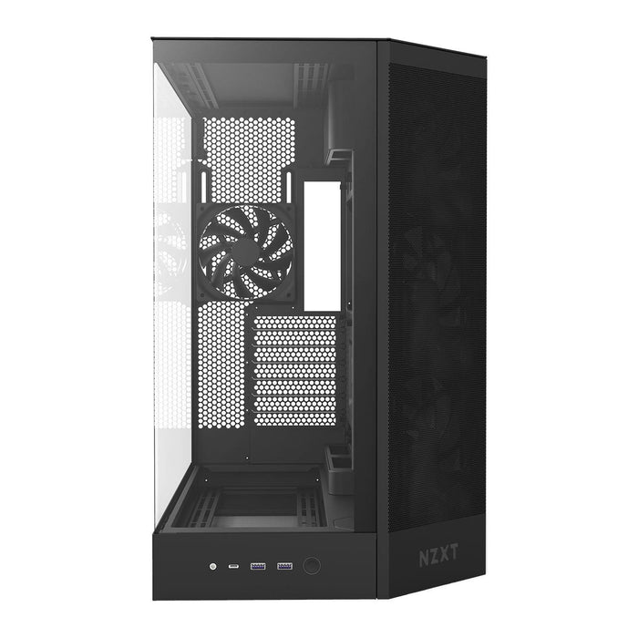 NZXT H9 Flow Dual-Chamber Case - Matte Black