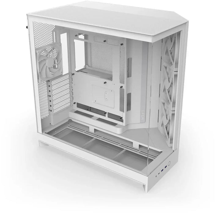 NZXT H9 Flow Dual-Chamber Case - White
