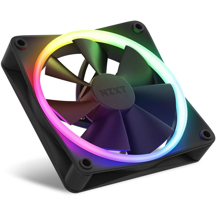 Set of fans NZXT F120 RGB Black 3 pieces and NZXT RGB controller