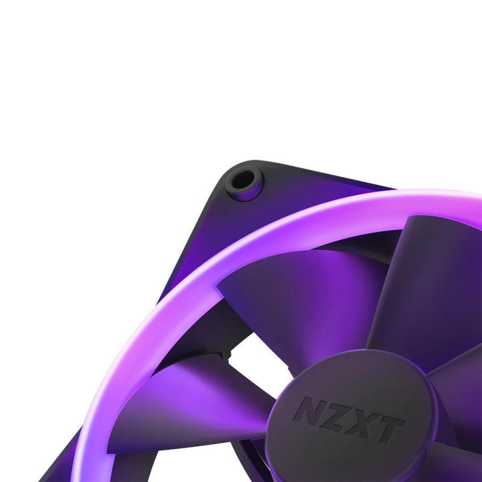 Set of fans NZXT F140 RGB Black 2 pieces and NZXT RGB controller