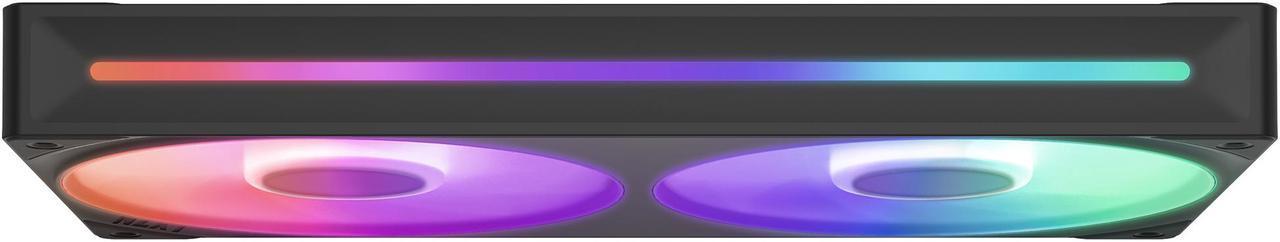 NZXT F240 Black RGB Core Fan Kit