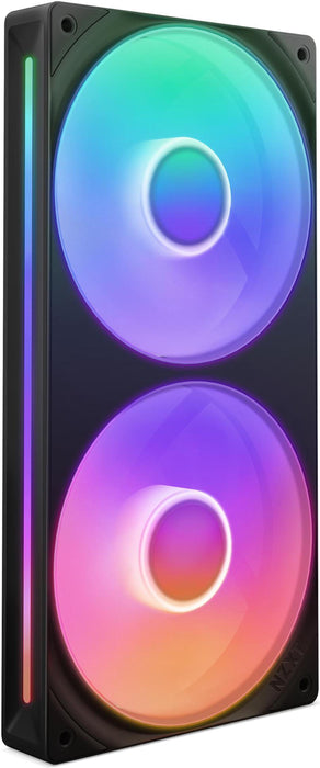 NZXT F240 Black RGB Core Fan Kit