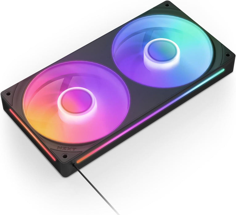 NZXT F240 Black RGB Core Fan Kit