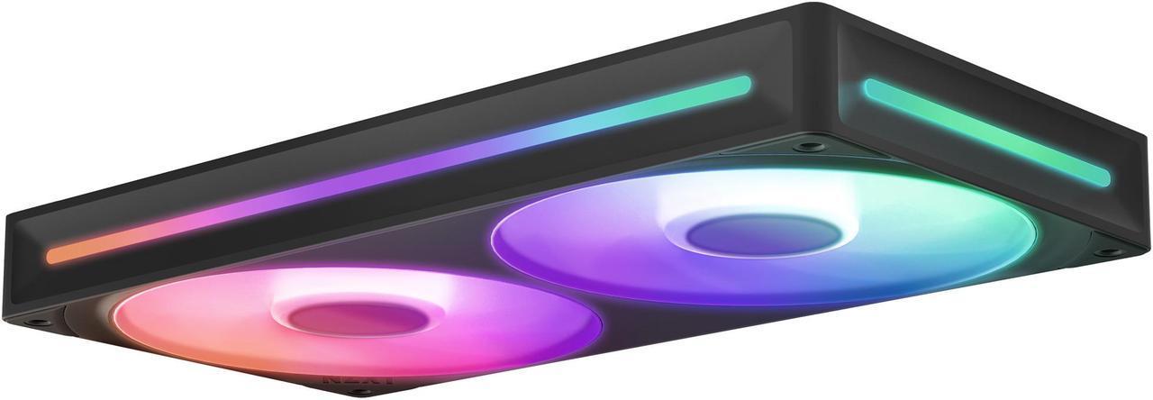 NZXT F240 Black RGB Core Fan Kit
