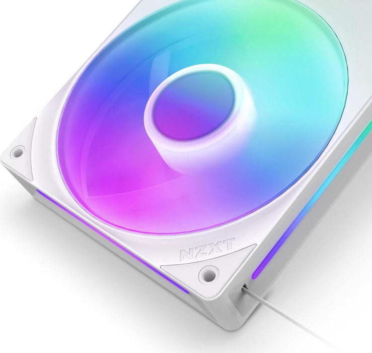 NZXT F240 White RGB Core Fan Kit
