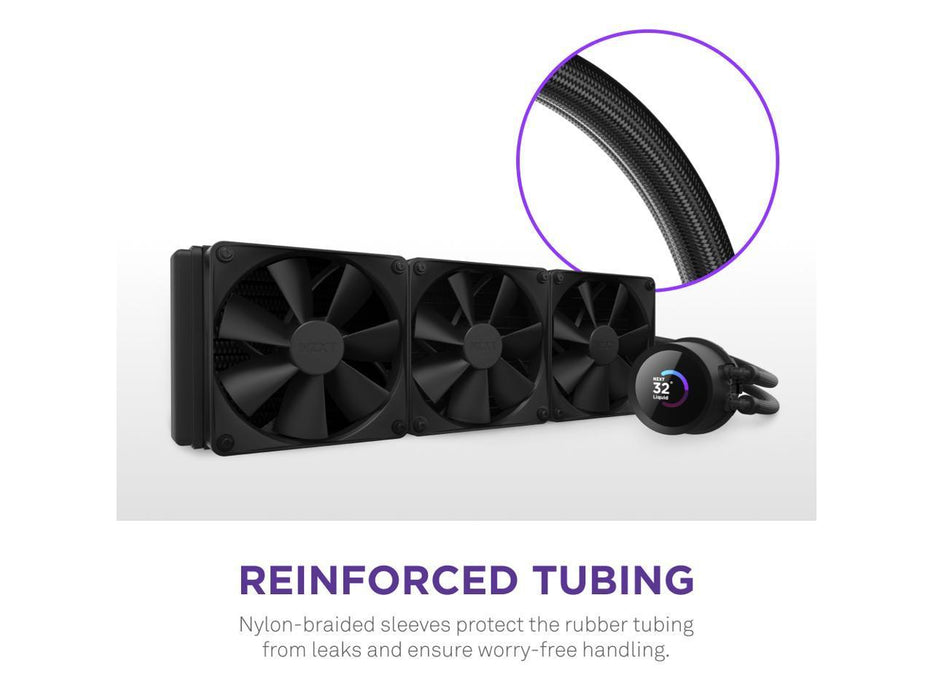 CPU Cooler NZXT Kraken 360 Black, 1.54 "LCD Display