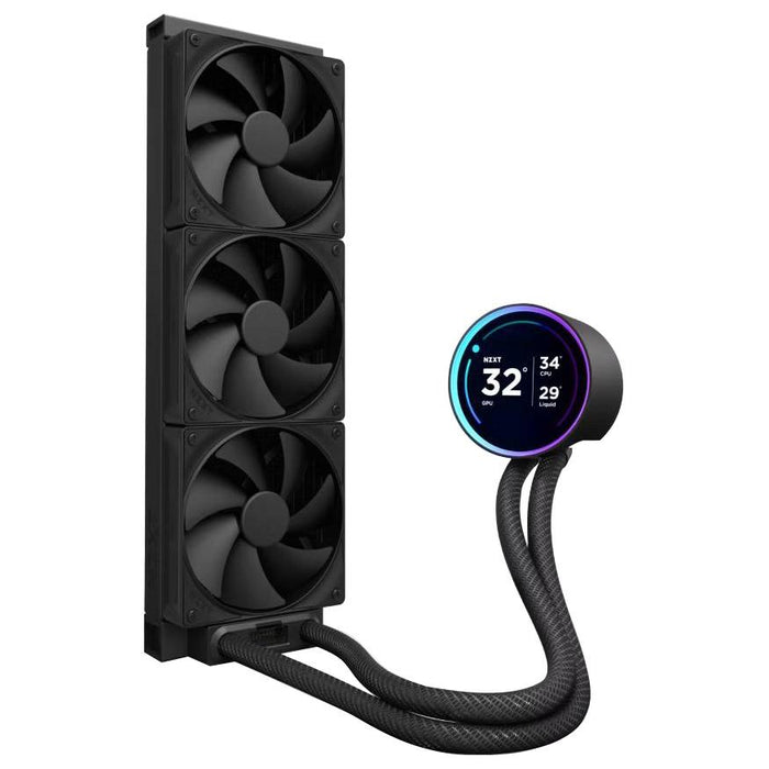 CPU Cooler NZXT Kraken Elite 360 V2 Black LCD Display