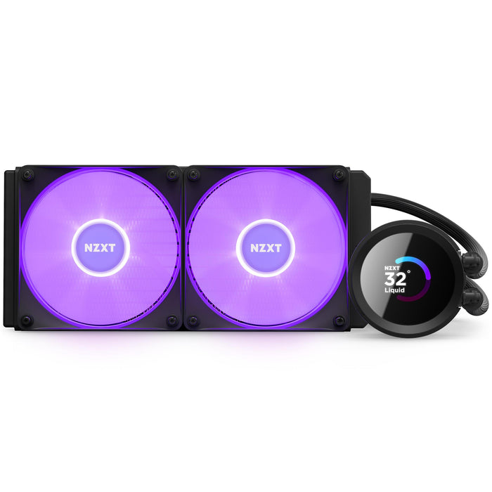 CPU Cooler NZXT Kraken 240 RGB Black, LCD Display