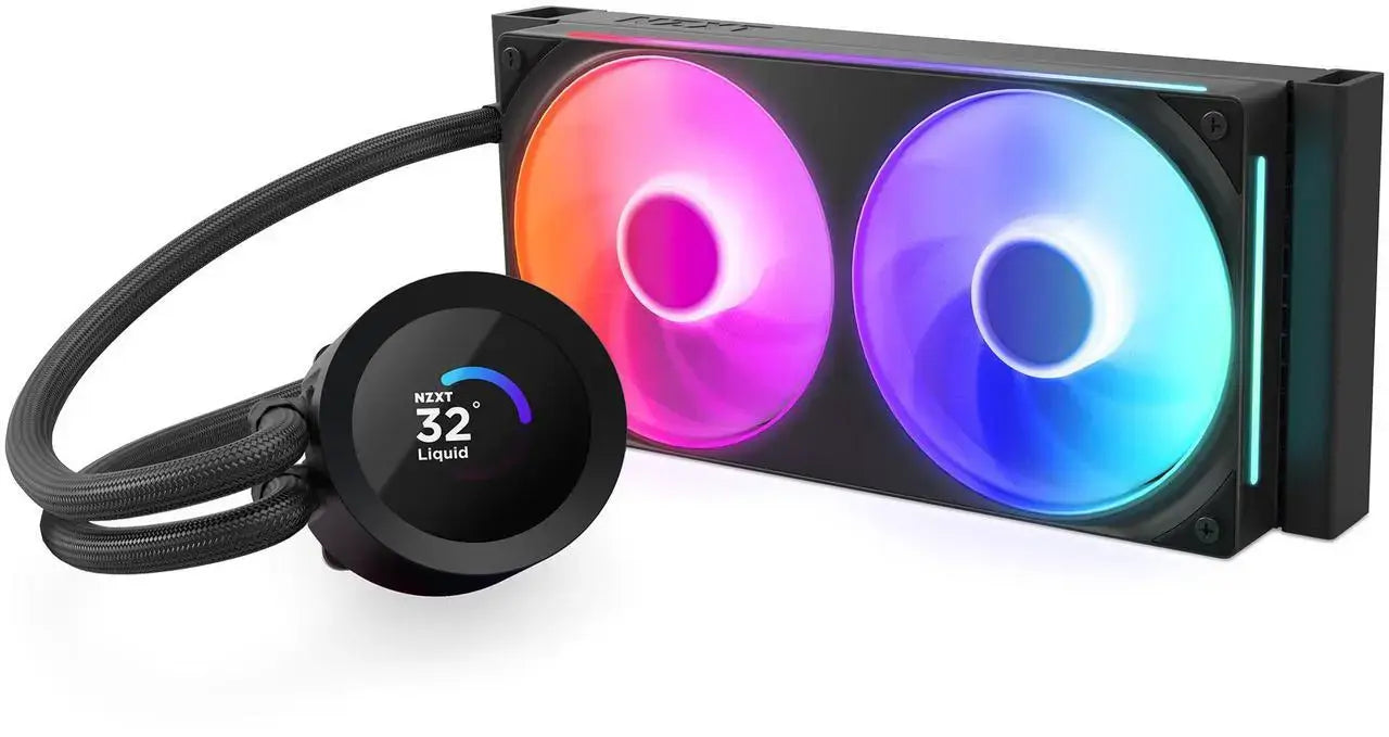 CPU Cooler NZXT Kraken Plus 240 RGB LCD Display - Black