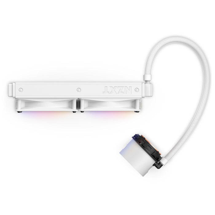 CPU Cooler NZXT Kraken 240 RGB White, LCD Display