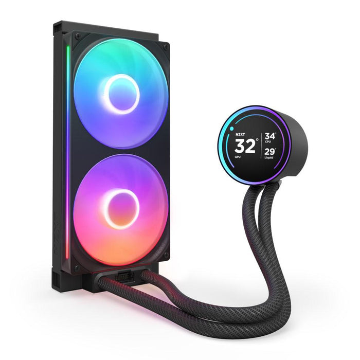 CPU Cooler NZXT Kraken Elite 280 V2 RGB Black LCD Display