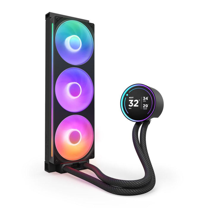 CPU Cooler NZXT Kraken Elite 360 V2 RGB Black LCD Display