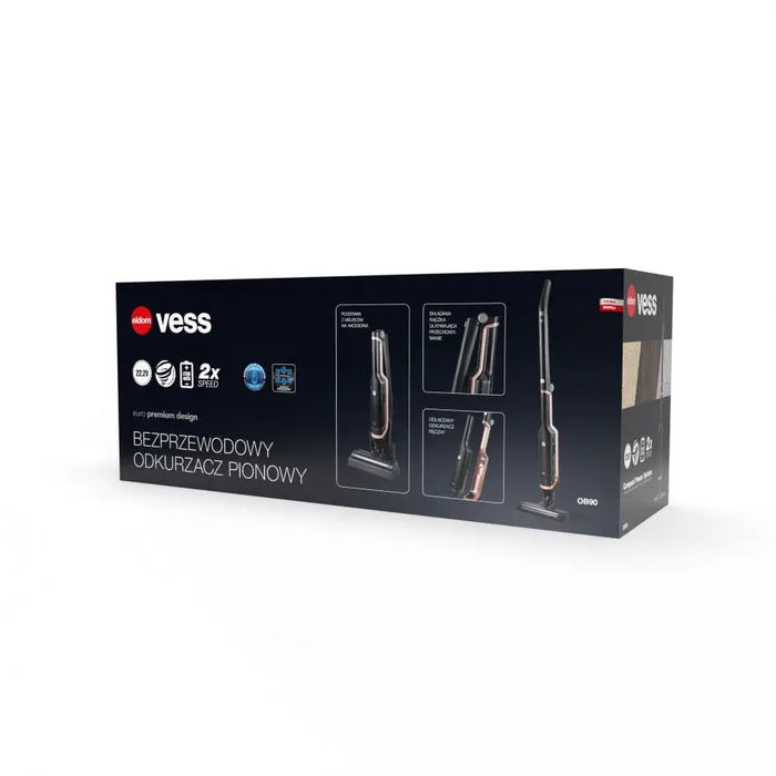 OB90 ELDOM VESS upright vacuum cleaner cordless electric brush - Vacuum cleanersAGD-ODK<<<Home Appliance