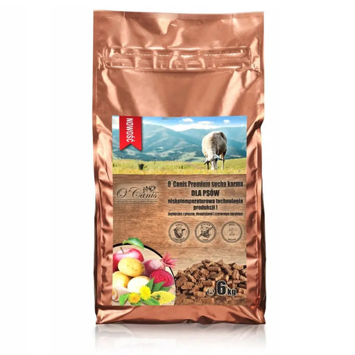 O’Canis Premium sucha karma dla psów jagnięcina z prosem ziemniakami i czerwonym burakiem 6kg - Dry foodDLP-KAS<<<For