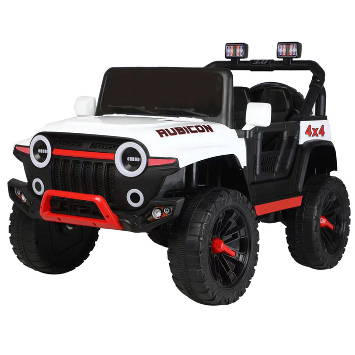 OCIE Battery-powered Jeep 12V HEAT SUPER with parental control White