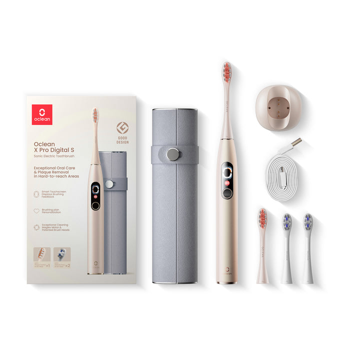 Electric toothbrush Oclean X Pro Digital Set Golden C01000384