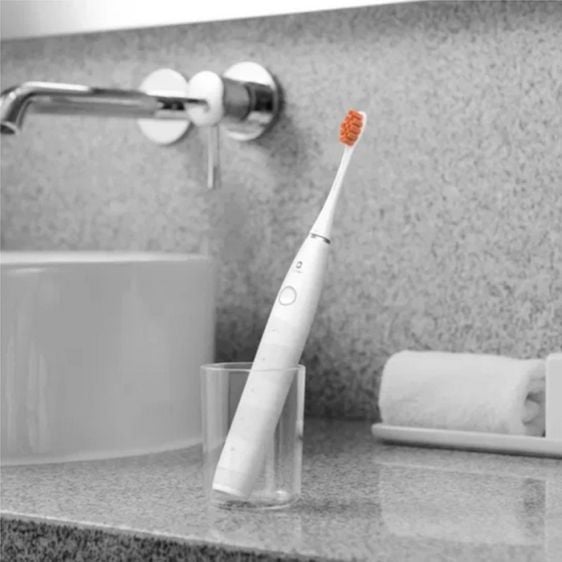Electric toothbrush Oclean Flow S, 1.85W, 76000 rpm, 5 modes, Timer, Type-C, Antibacterial surface, White