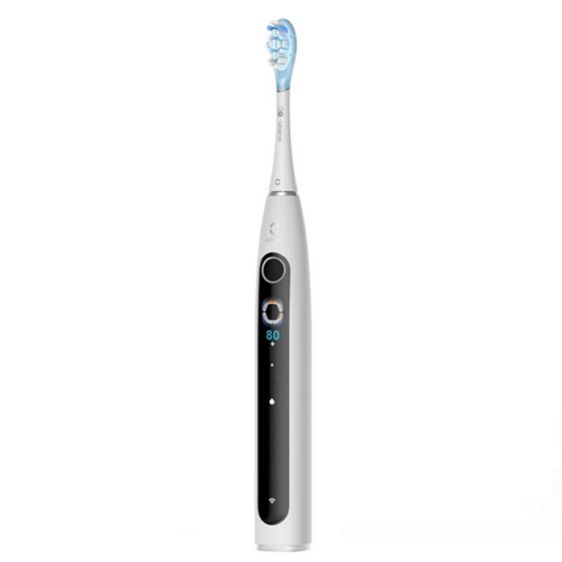 Electric toothbrush Oclean X Pro 20, AI, Maglev 4.0, 84000 rpm, Wi-Fi, FlexFit, IPX7, White
