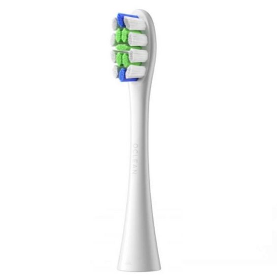 Set of 2 replacement heads for electric toothbrush Oclean Professional Clean Brush Head, Hard, White