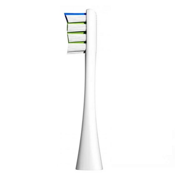 Set of 2 replacement heads for electric toothbrush Oclean Professional Clean Brush Head, Hard, White