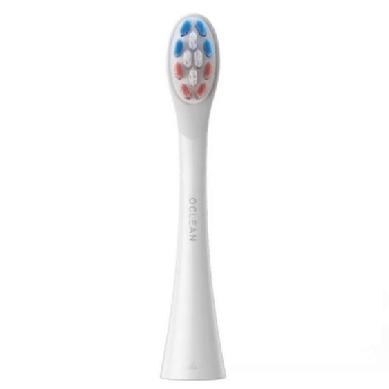 Set of 2 replacement heads for electric toothbrush Oclean Delicate Care Brush Head, Soft, For children,