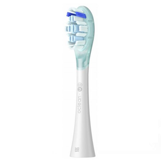 Set of 2 replacement heads for Oclean Ultra Gum Care electric toothbrush, Soft, White
