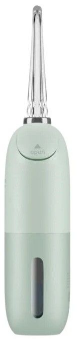 Oclean AirPump A10 dental irrigator, 3 modes, 2 nozzles, 40 days autonomy, IPX7, Green