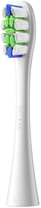 Set of 2 replacement heads for electric toothbrush Oclean Professional Clean Brush Head, Hard, White