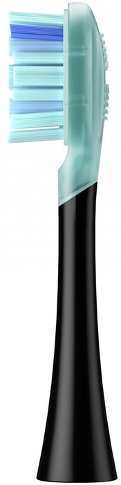 Set of 2 replacement heads for Oclean Ultra Gum Care electric toothbrush, Soft, Black