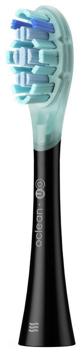 Set of 2 replacement heads for Oclean Ultra Gum Care electric toothbrush, Soft, Black