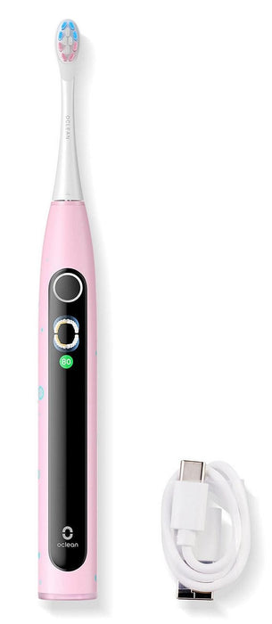 Children's electric toothbrush Oclean X Kids, 2.5W, 72000 rpm, 5 modes, Timer, Pink