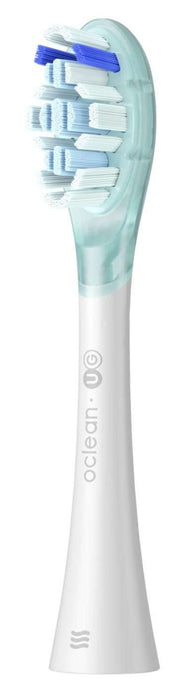 Set of 2 replacement heads for Oclean Ultra Gum Care electric toothbrush, Soft, White
